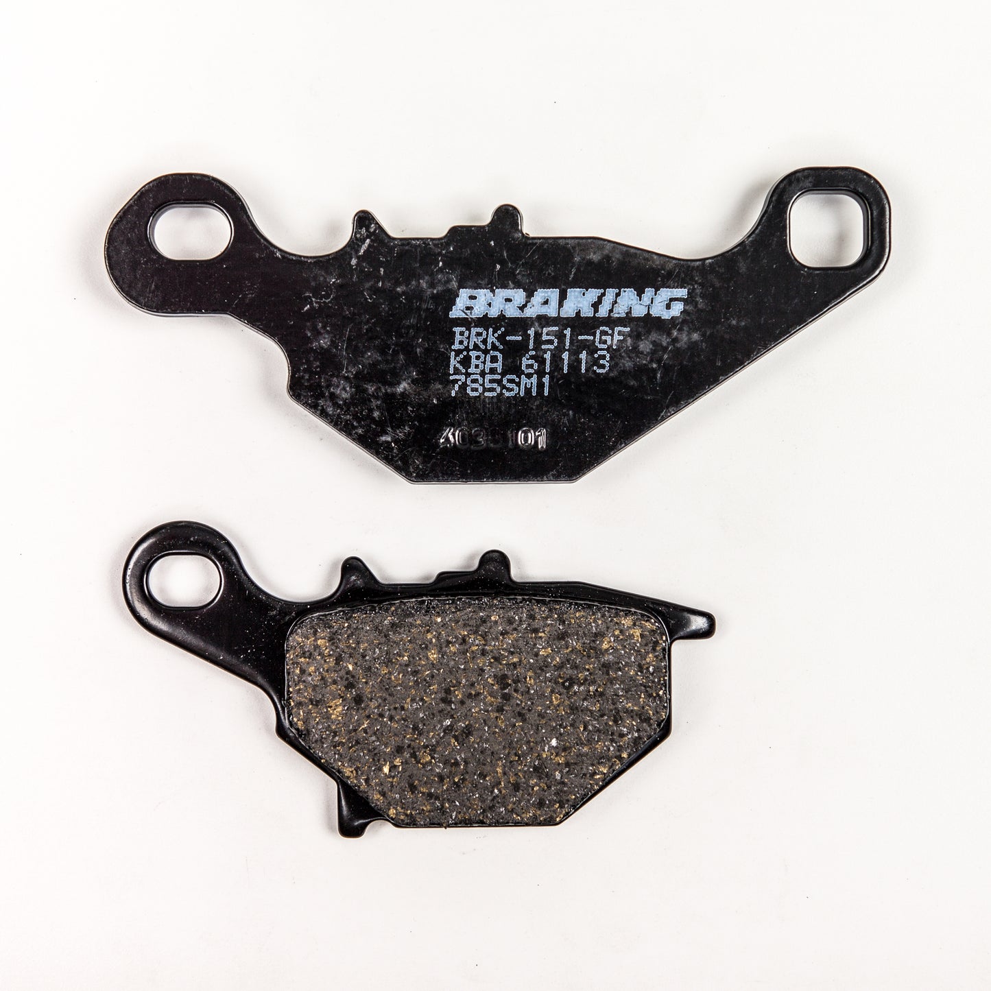 Braking Brake Pad Set Semi-Metallic • #31-785S
