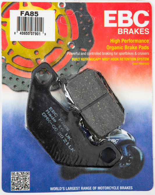 Ebc Brake Pads Fa85 Organic