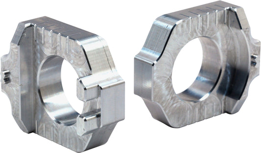 Works Axle Blocks Elite Yam Silver • #66-17320