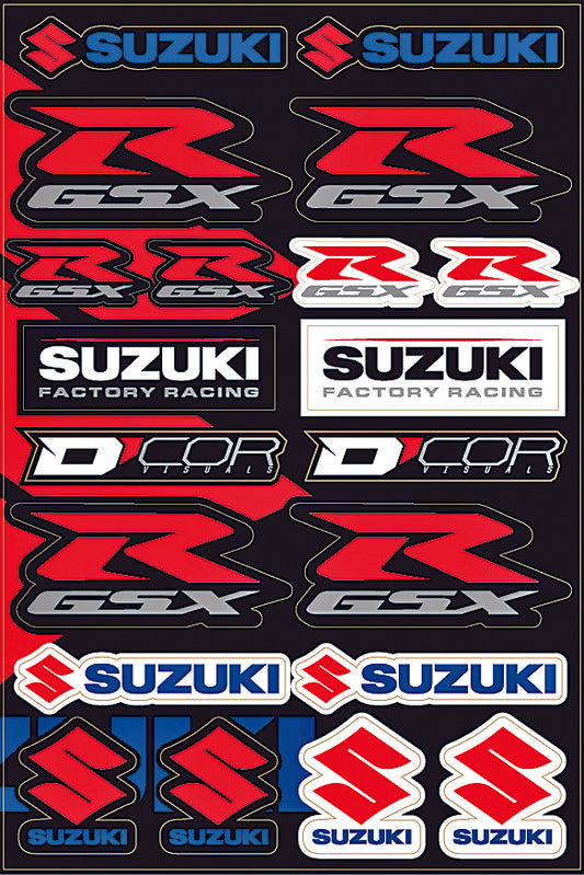 D-Cor Suzuki Street Decal Sheet