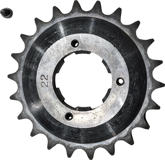 Harddrive Transmission Sprocket 22T Big Twin 5 Speed 80-85