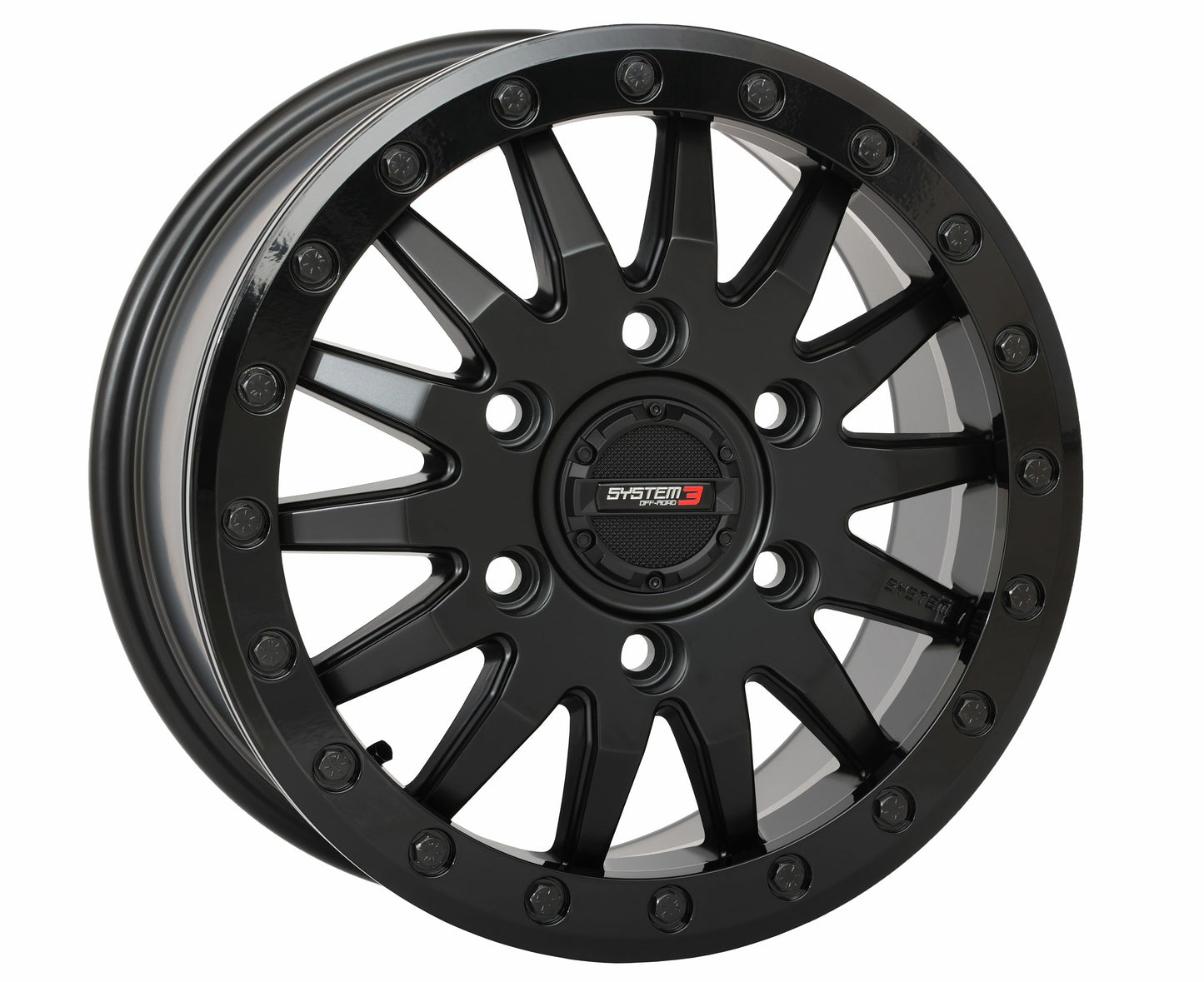 System 3 Sb8 Wheel 15X7 5+2 (+38Mm) 6/5.5 Matte Black