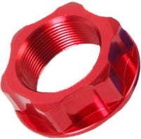 Zeta Steering Stem Nut & Bolt Red M22X27-P1.0 H12