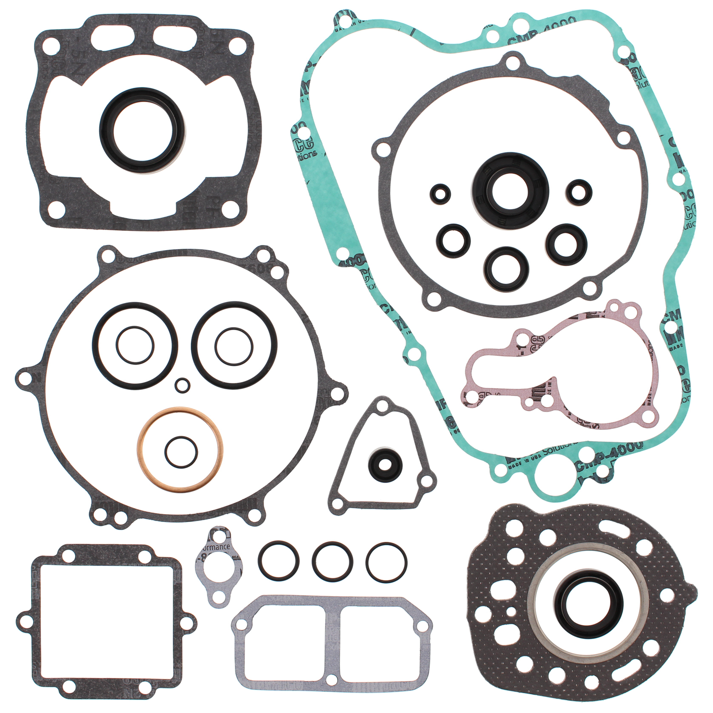 Vertex Complete Gasket Set With Oil Seals • #681-1422