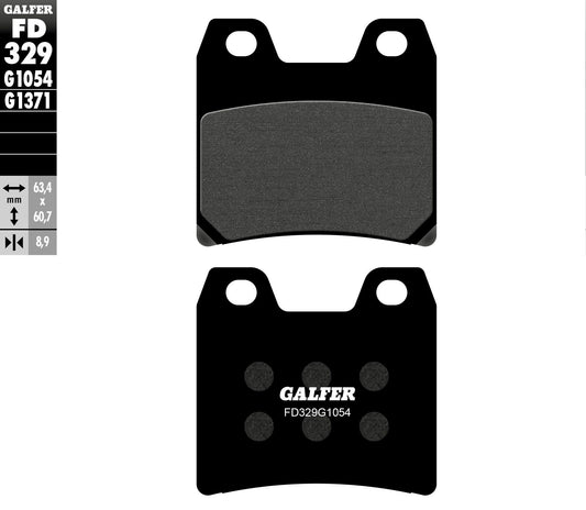 Galfer Brake Pads Semi Metallic Fd329G1054