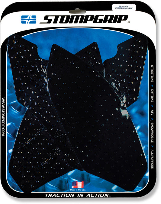 Stompgrip Tank Pad Kit Volcano Black • #655-9011B