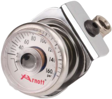 Arnott Pressure Gauge & Bracket