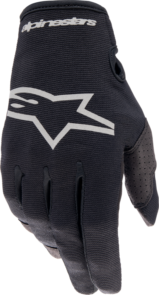 Alpinestars Radar Gloves Black/Brushed Silver Sm