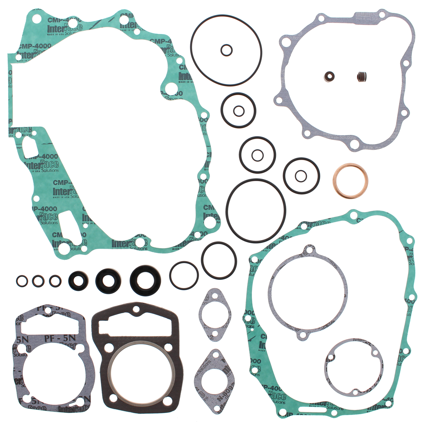 Vertex Complete Gasket Set With Oil Seals • #681-1242