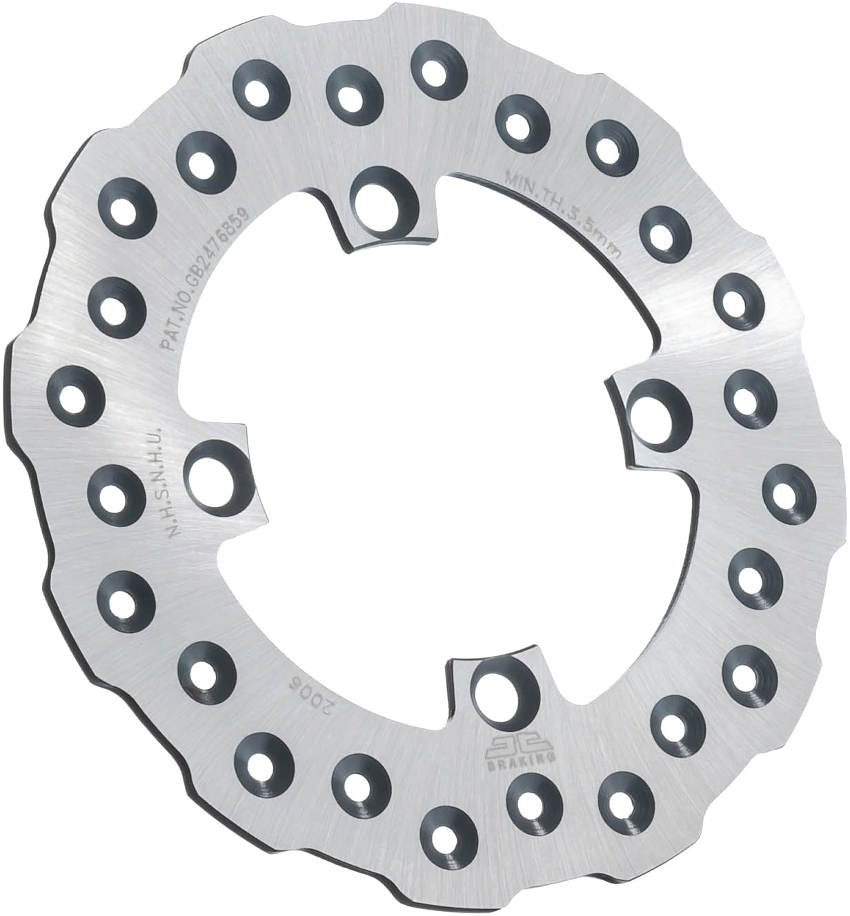 Jt Rear Brake Rotor Ss Self Cleaning Kaw • #55-22006