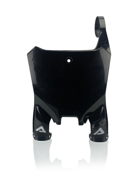 Acerbis Raptor Front Number Plate Black Hon