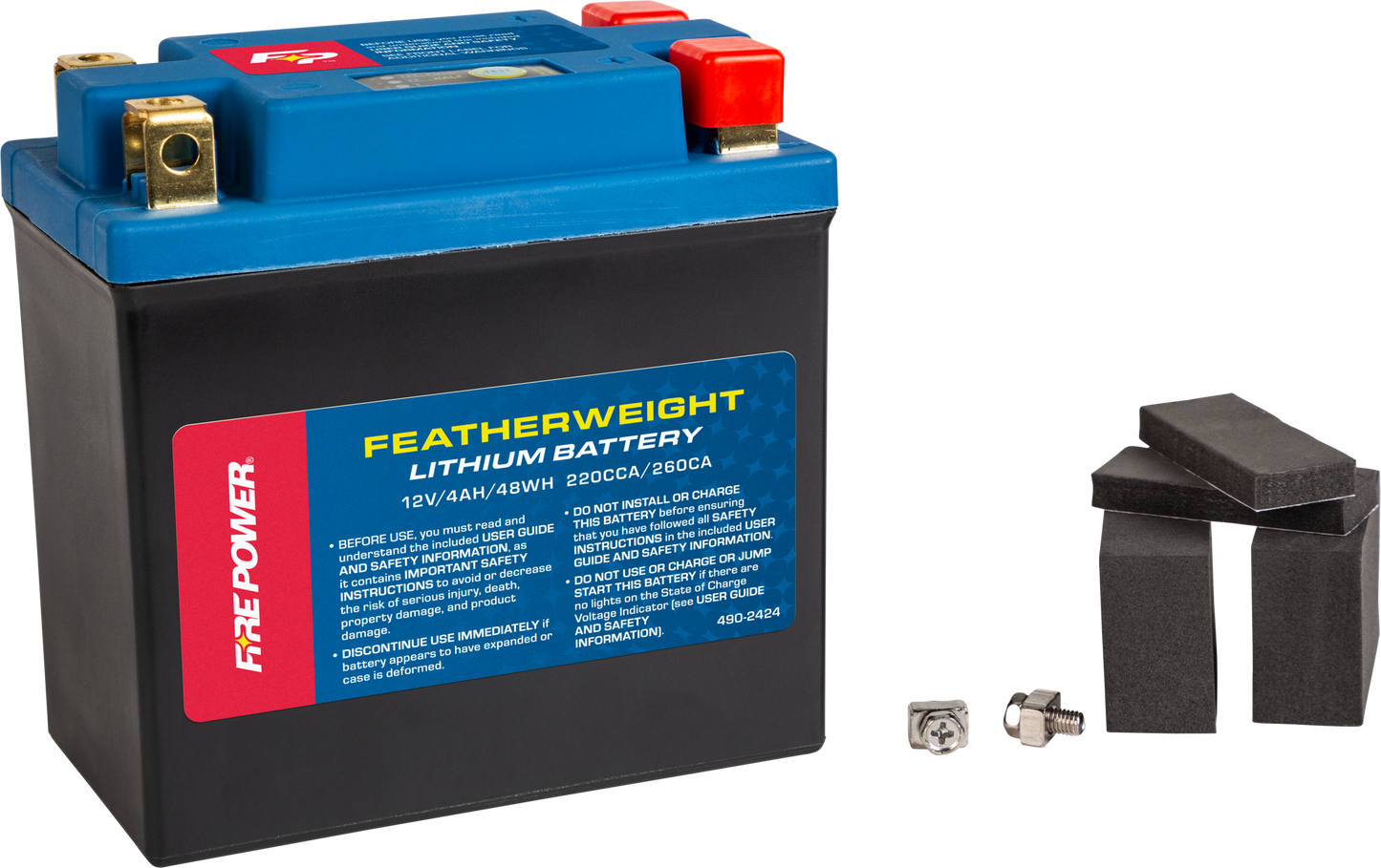 Fire Power Featherweight Lithium Battery 220 Cca 12V/48Wh • #490-2424