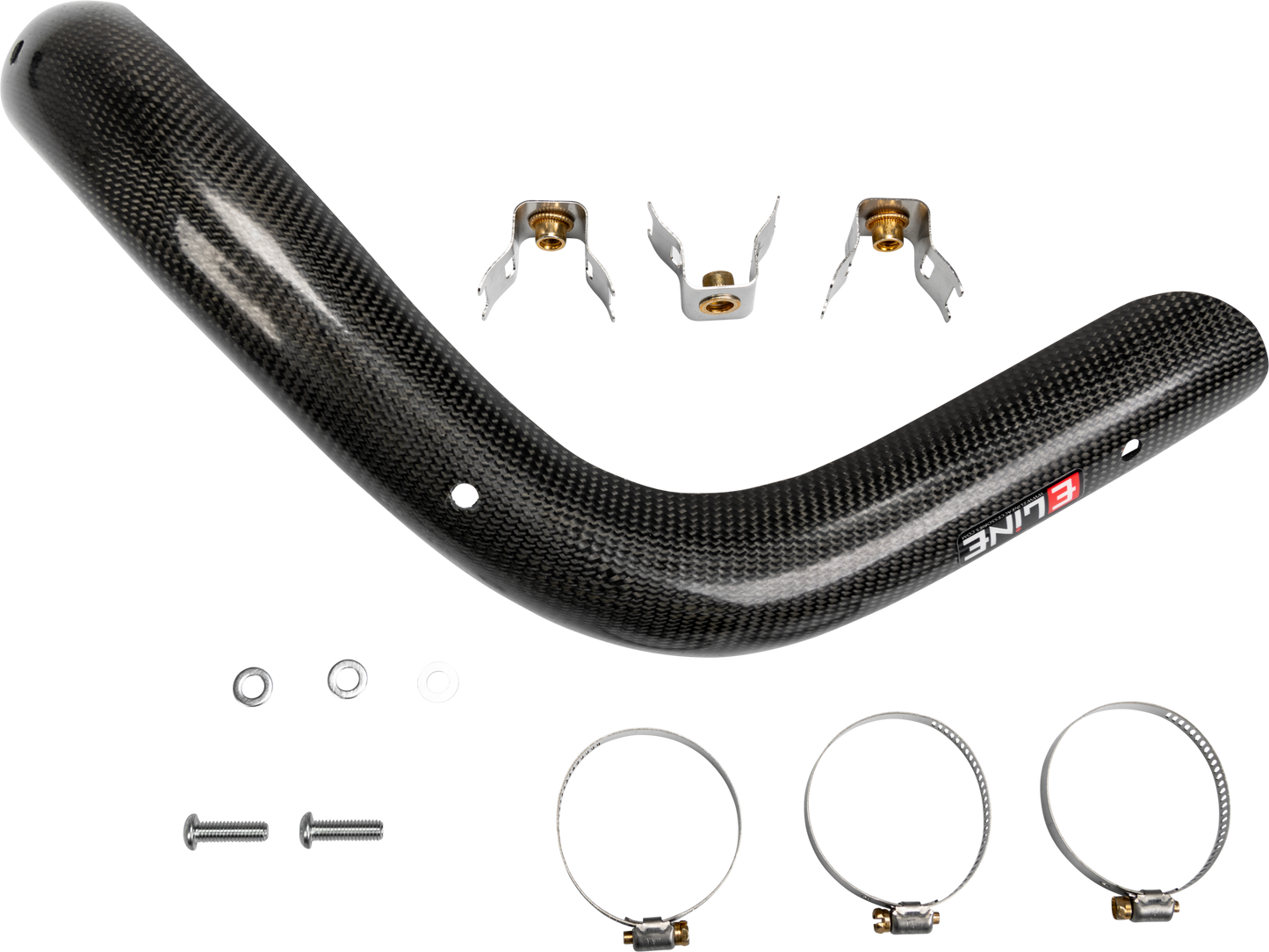 E-Line Accessories Carbon Fiber Heat Shields Gas