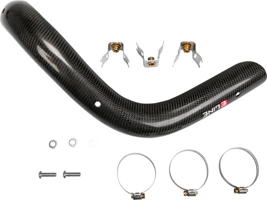 E-Line Accessories Carbon Fiber Heat Shields Gas