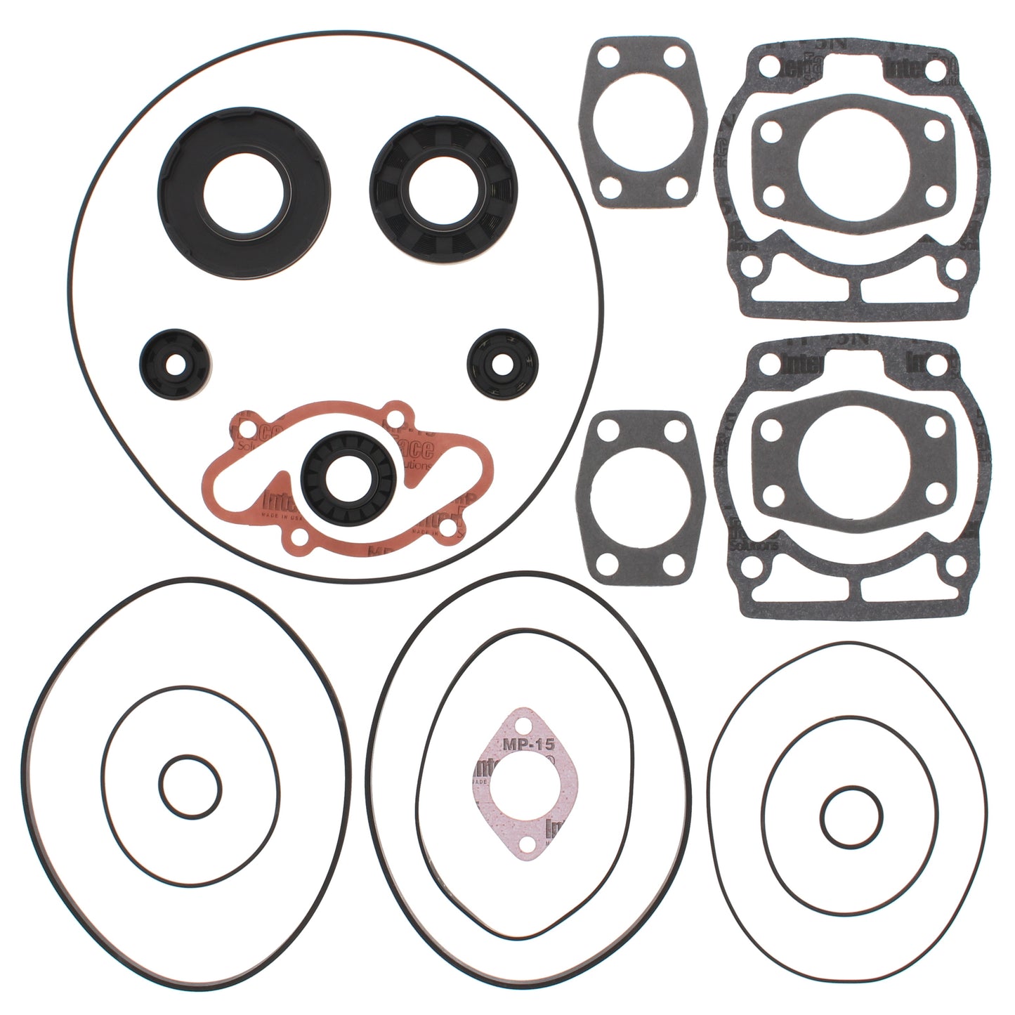 Vertex Gasket Kit- Safari Glx '90- 91- Formula Mx/Mxlt