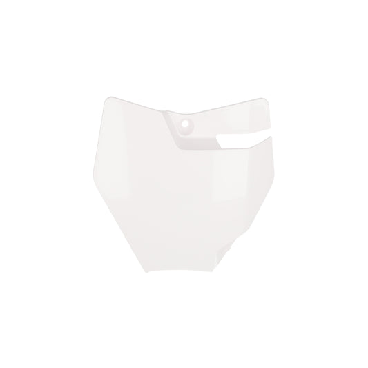 Acerbis Front Number Plate White Gas/Ktm