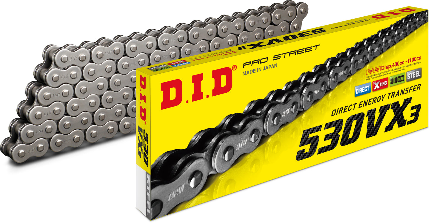 D.I.D 530VX3 Racing Chain