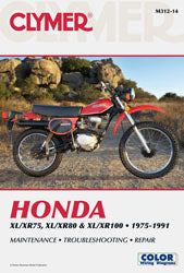 Clymer Repair Manual Hon Xr/Xl75-100