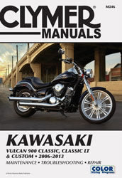 Clymer Repair Manual Kaw Vulcan 900