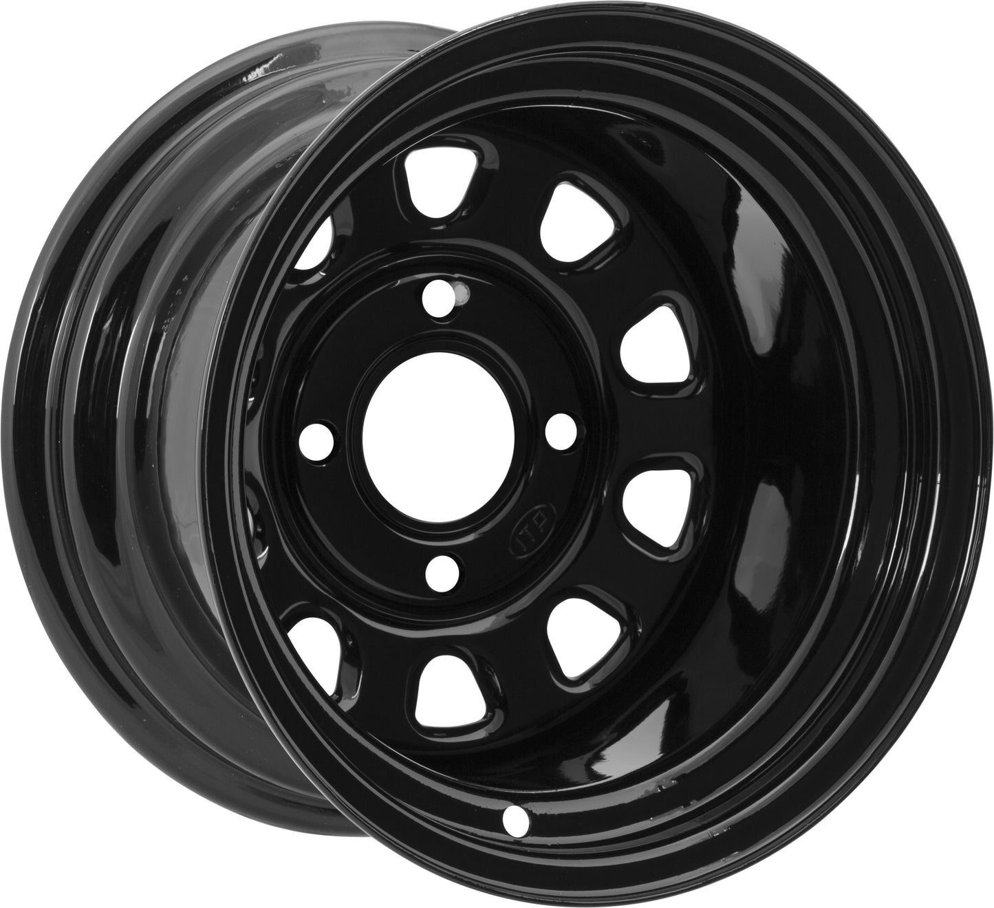 Itp Delta Blk Rear 12X7 2+5 4/110