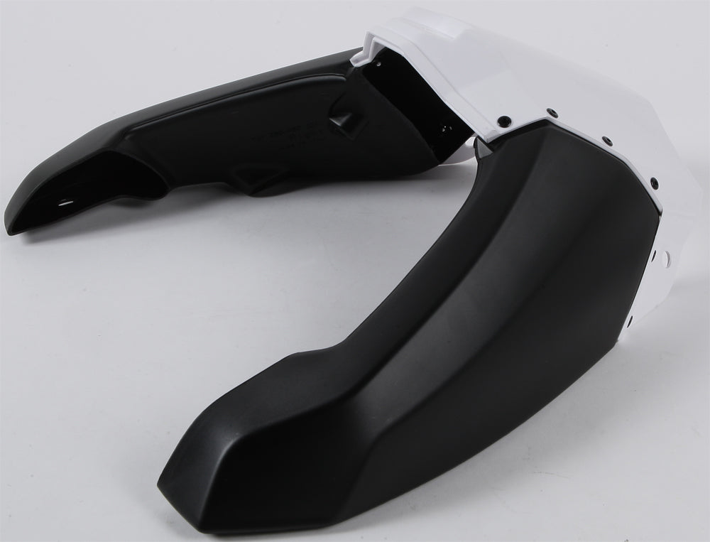Acerbis Upper Radiator Shroud White/Black