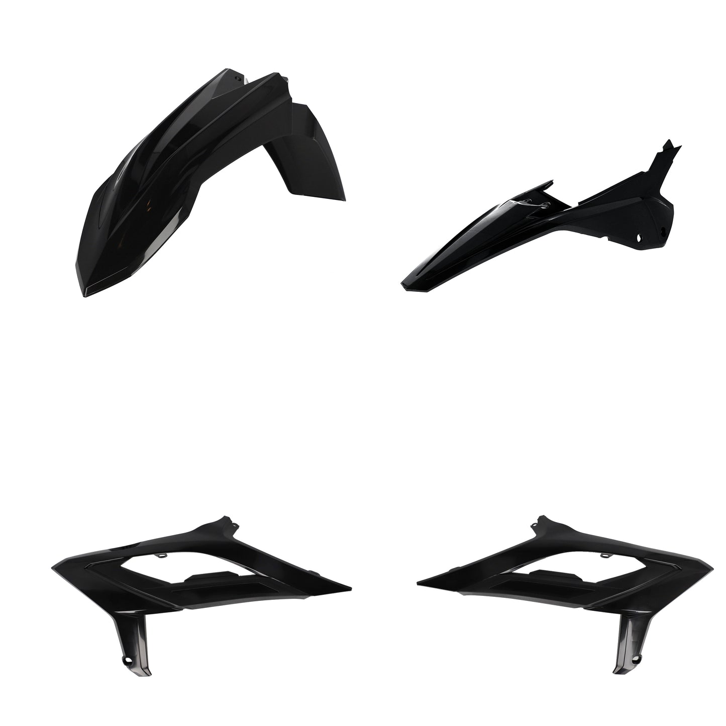 Acerbis Plastic Kit Beta Black • #29794-60001
