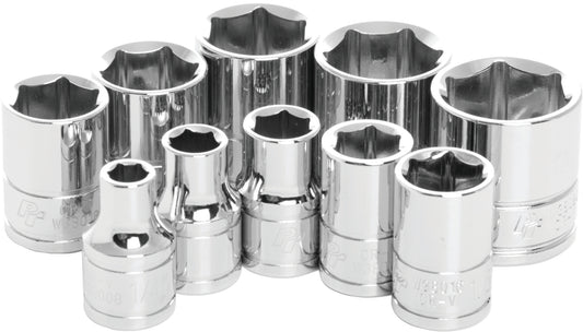 Performance Tool 3/8" SAE Socket Set