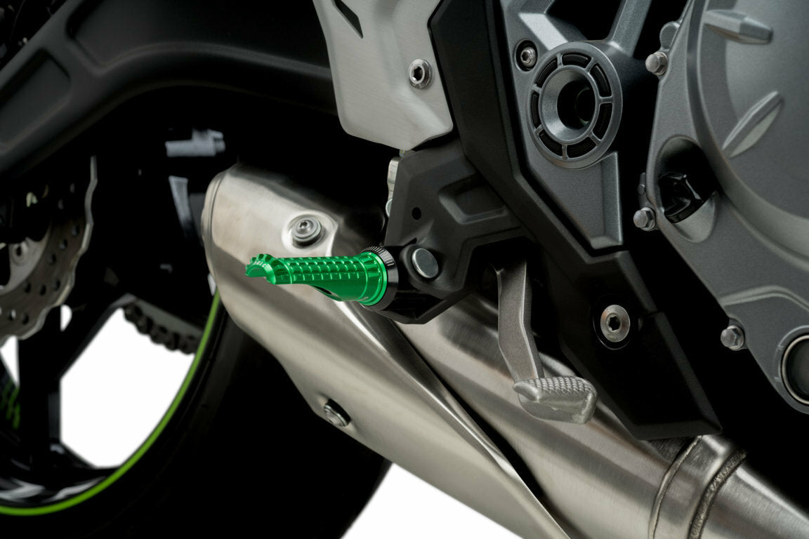 Puig Footpegs R-Fighter Green