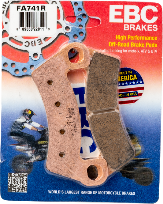 Ebc Brake Pads Fa741R Sintered R Series