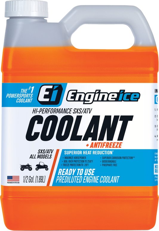 Engine Ice Hi-Performance SXS/ATV Coolant + Antifreeze