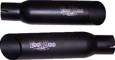 Voodoo Slip-On Suz Black Dual Hayabusa • #12-8110BK