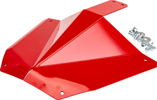 Straightline Skid Plate Red For Gen5 Front Bumper S/M