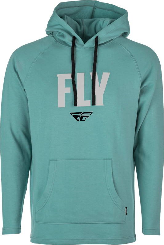 Fly Racing Fly Weekender Pullover Hoodie Sea Green/Grey 2X