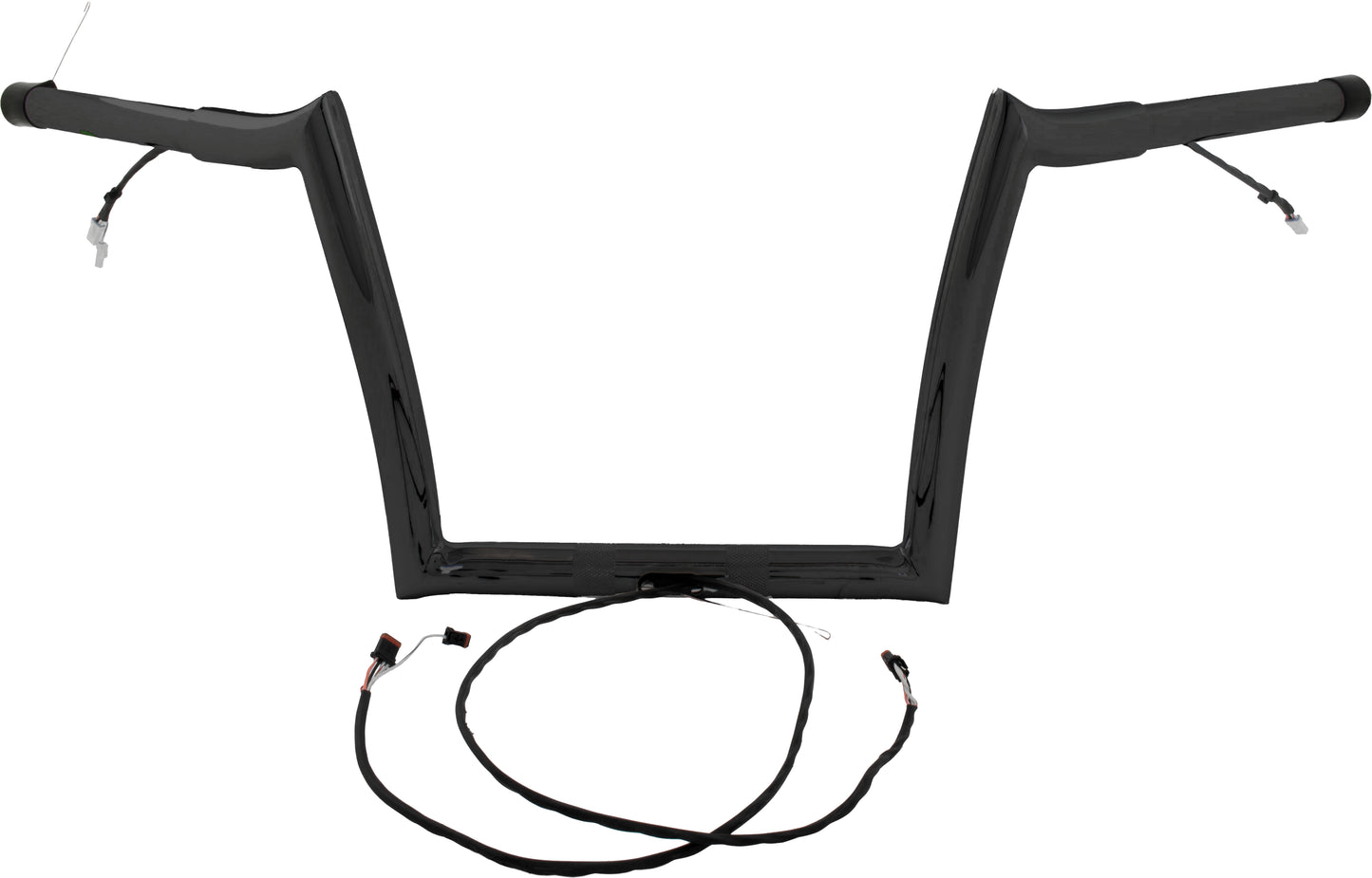 Baggernation 12" Oem Monkey Bar Pre Wired Satin Black `15-Up Fltr