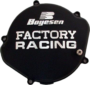 Boyesen Factory Racing Clutch Cover Black • #59-7201AB