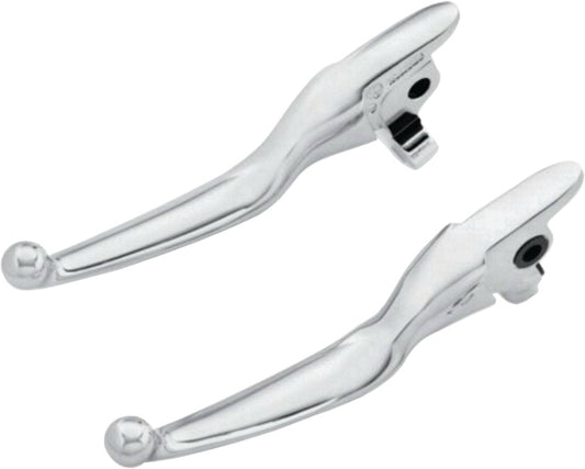 Harddrive Smooth Lever Set Chrome Flh/Flt 14-16 Hydro Clutch