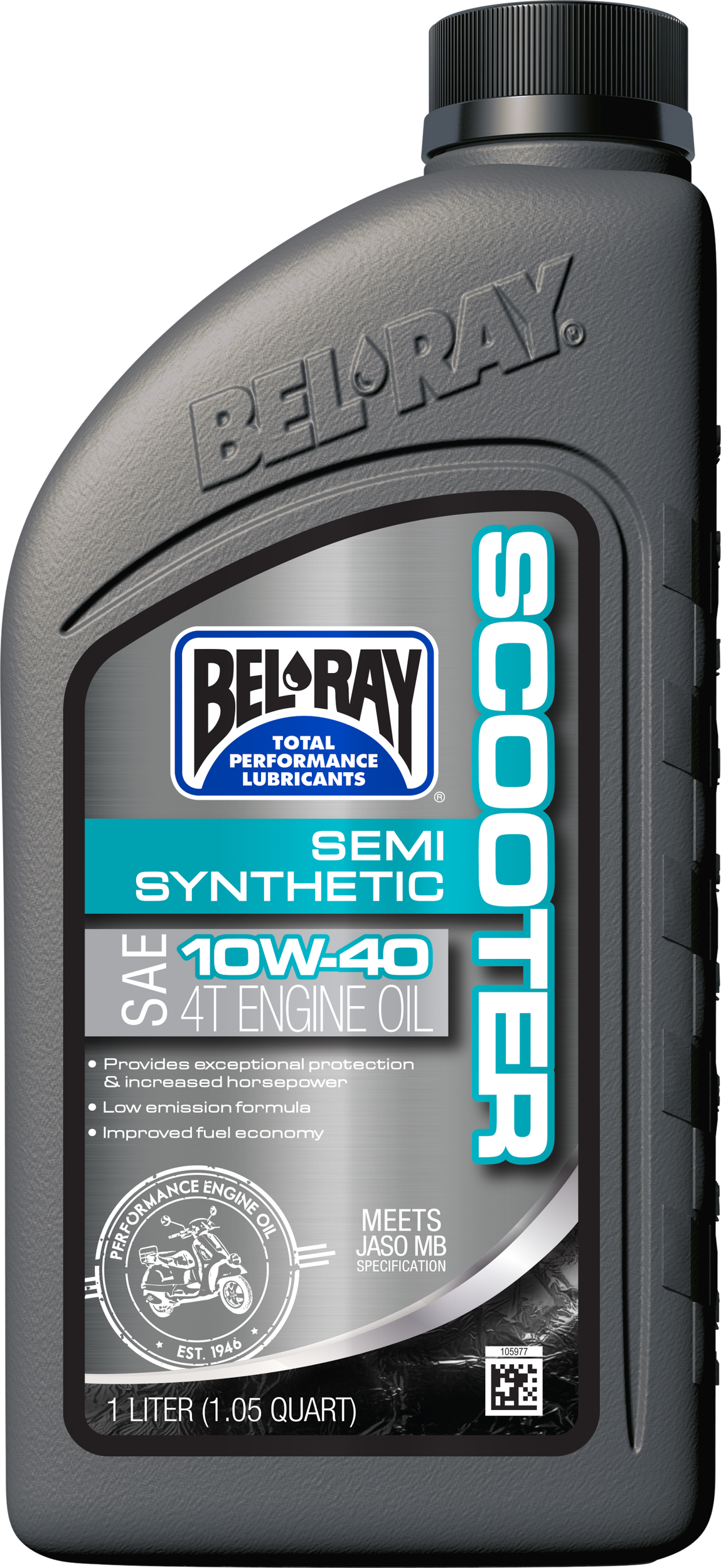 Bel-Ray Scooter Semi-Synthetic 4T Engine Oil