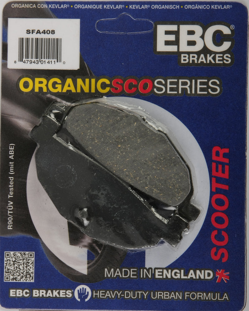 Ebc Brake Pads Sfa408 Organic