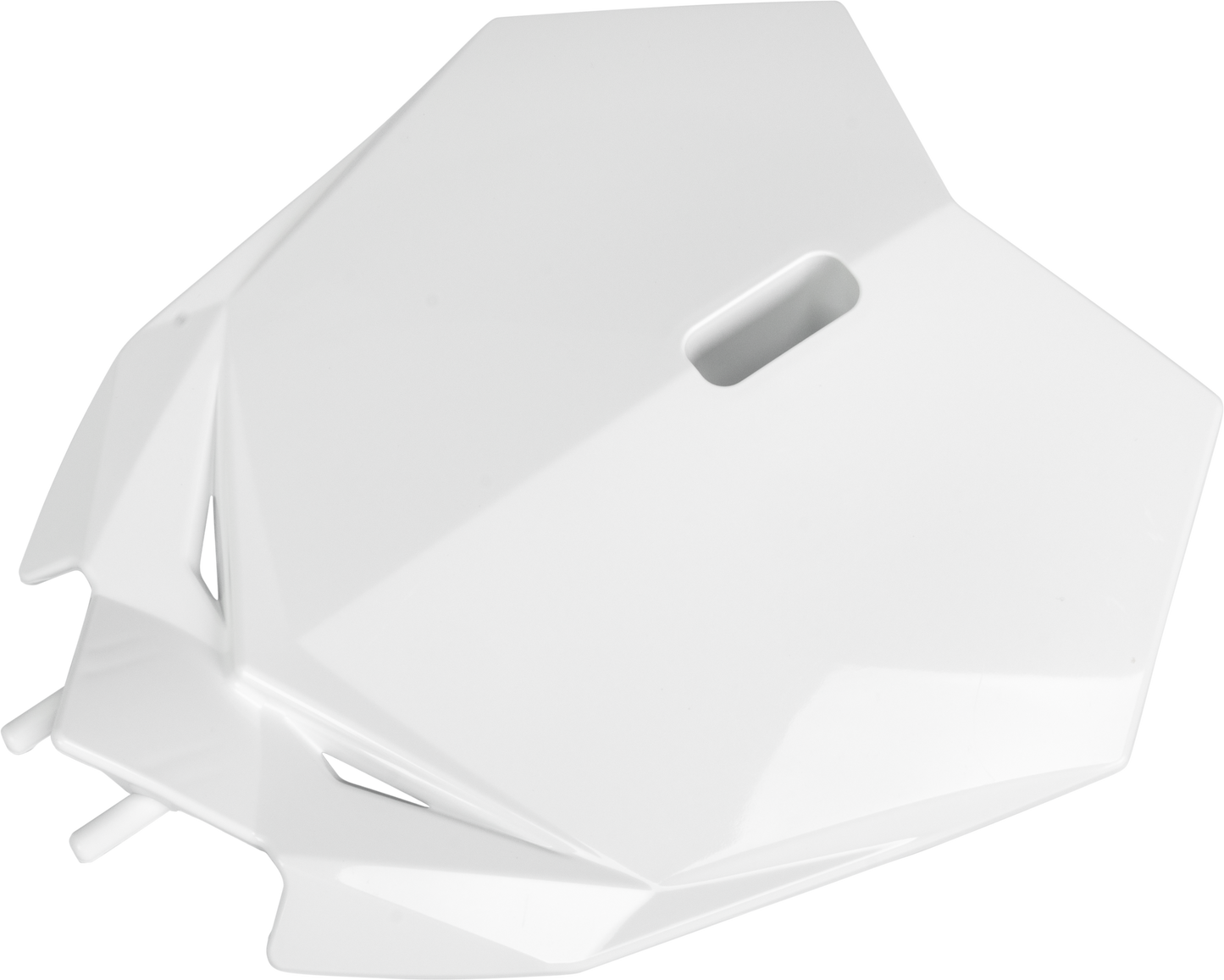 Acerbis Front Number Plate Beta White