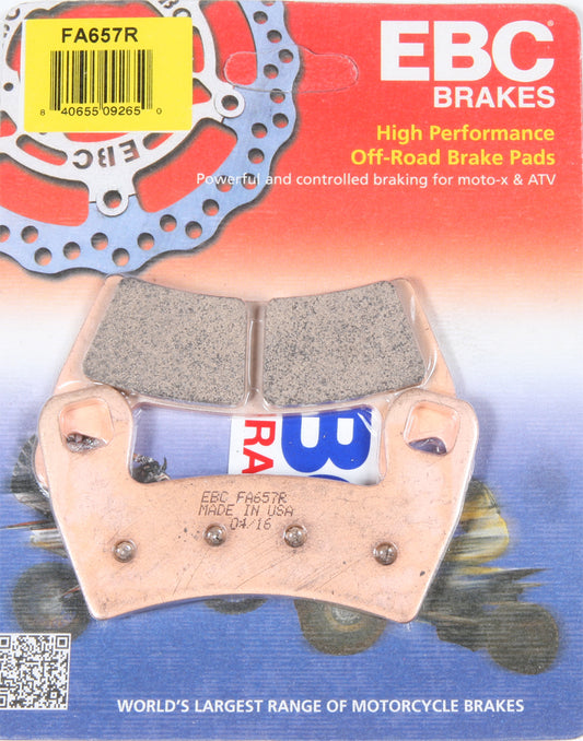 Ebc Brake Pads Fa657R Sintered R Series