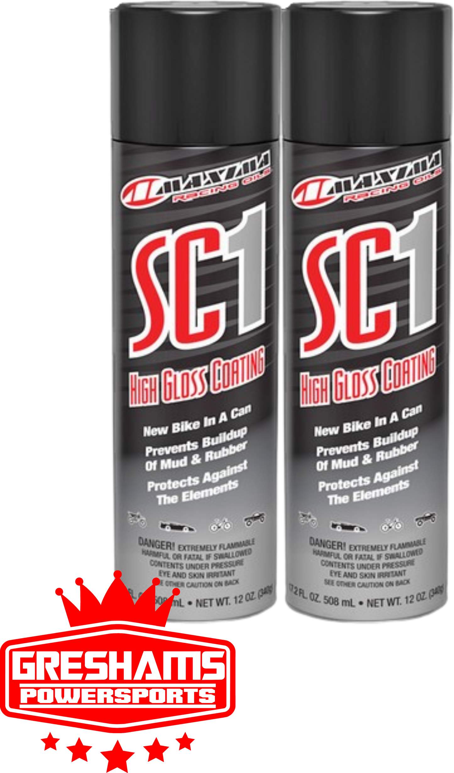 HIGH GLOSS SC1 CLEAR COAT SILICONE SPRAY 17.2 FL OZ- 2 PACK