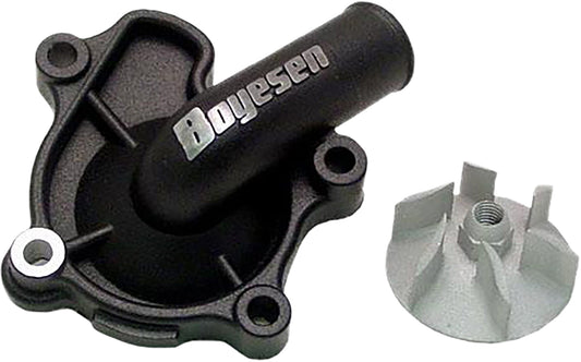 Boyesen Waterpump Cover & Impeller Kit Black • #59-8606B