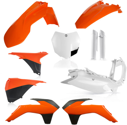Acerbis Full Plastic Kit Orange • #24495-85226