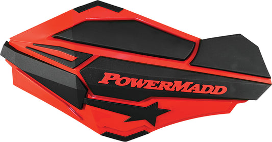 Powermadd Sentinal Handguards (Red/Black)