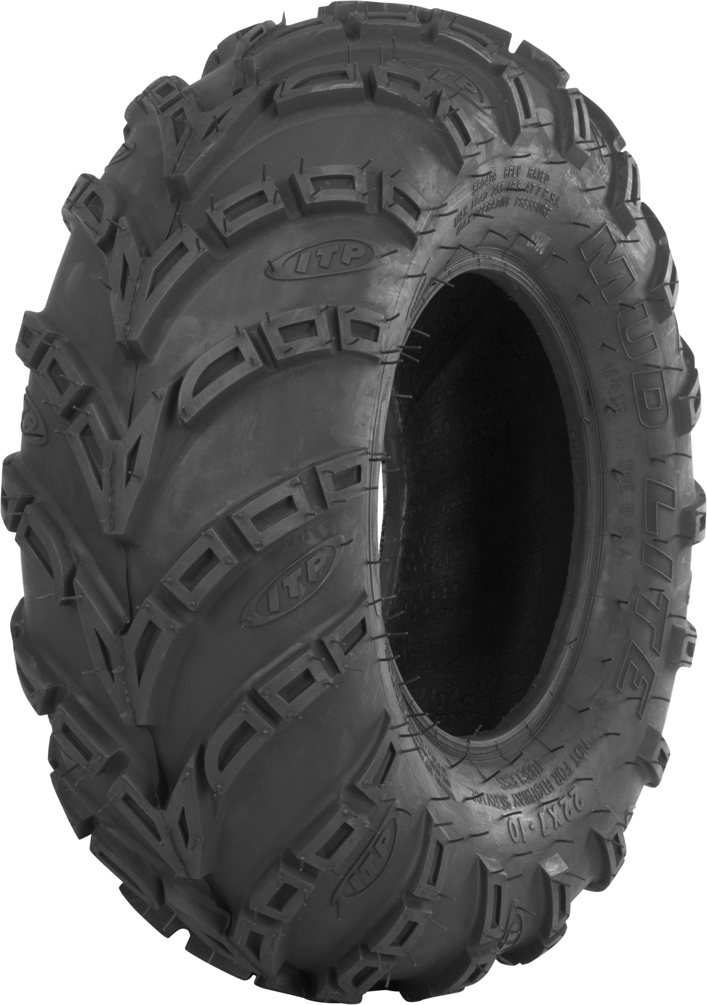 Itp Tire Mud Lite Xxl F/R 30X10-14 Lr550Lbs Bias