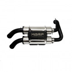 Mbrp Dual S/O Mflr Polaris Rzr 900