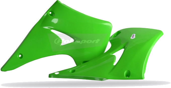 Polisport Radiator Shroud Green • #64-4523