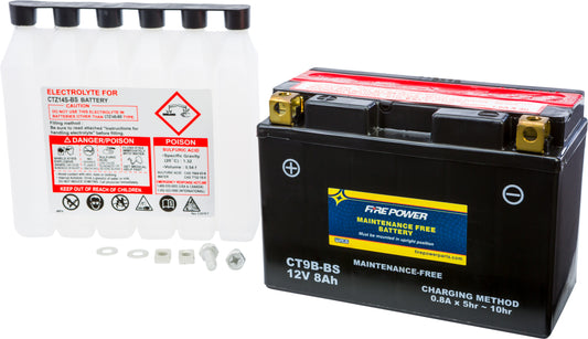 Fire Power Battery Ct9B-Bs Maintenance Free