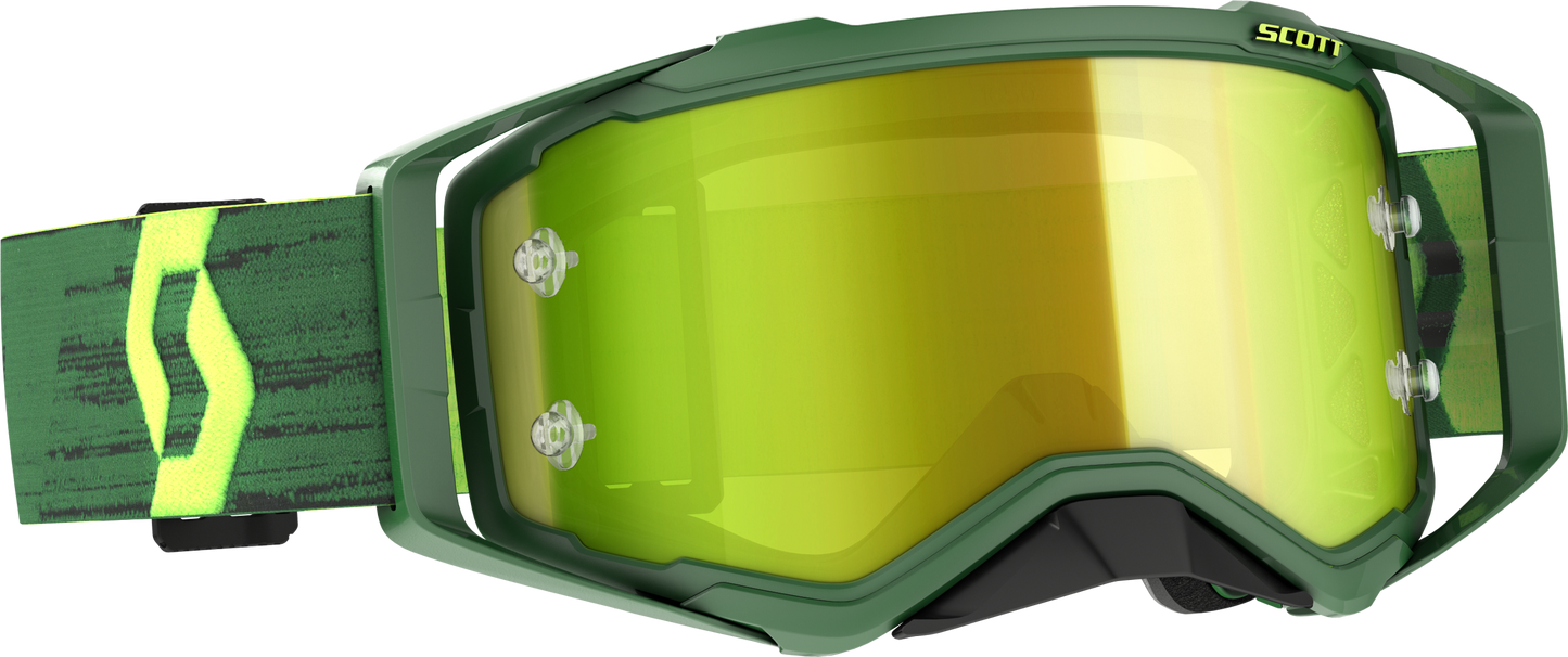 Scott Prospect Goggle Green/ Yellow W/Yellow Chrome Works