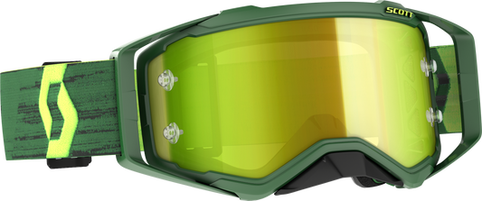 Scott Prospect Goggle Green/ Yellow W/Yellow Chrome Works